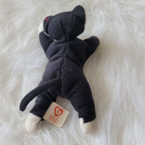 Ty Zip The Black Cat (1994) Teenie Beanie Baby - Picture 4 of 4